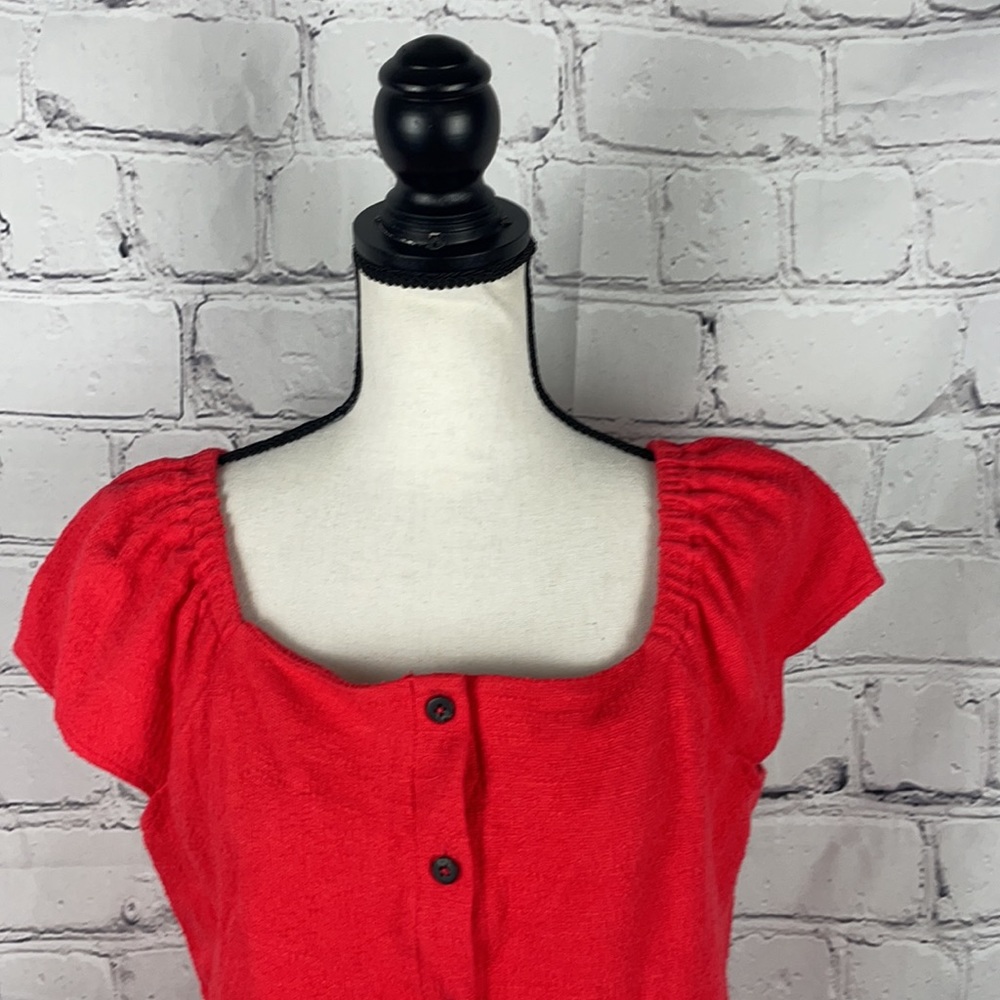 NWOT Madewell Texture & Thread Top Sz L - Picture 3 of 8